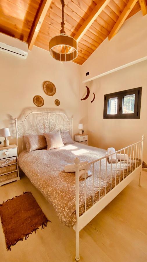 Ampelos Cretan Villa - Private Pool & Heated Ozone Jacuzzi Yerolákkos Eksteriør billede